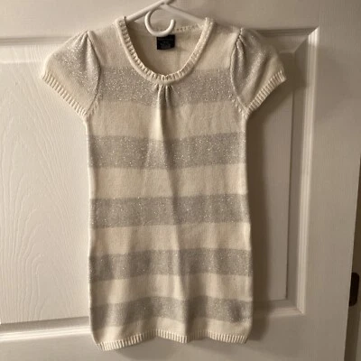 Faded Glory блестящий вязаное платье девочек 6/6 X - Изображение 1 из 4