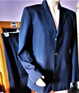 FERRE BEST ITALIAN DESIGNER MADE IN ITALY WOOL 2 pc. SUIT SIZE 42/56  $1300.00 - Bild 1 von 12