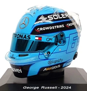 Spark Model 1/5 Scale 5HF146 - F1 Bell Helmet Mercedes AMG George Russell 2024 - Picture 1 of 5