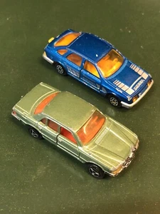 MAJORETTE Ford Sierra N272 Mercedes 450se N249 Vintage Diecast Model Car - Foto 1 di 7