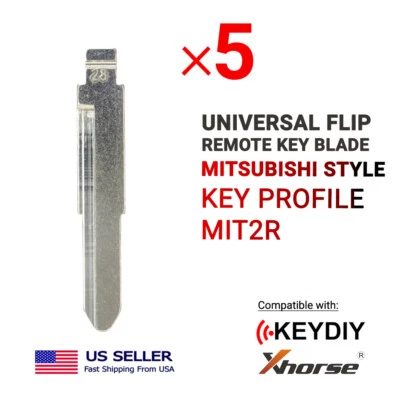 5x Llaves Abatibles Remotas Xhorse y Keydiy Mitsubishi Tipo MIT2R Foto 1 de 3