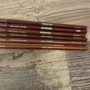 6 New Jordana Kohl Kajal Full Size 7" Lipliner Pencils - No Dupes all Different - Picture 1 of 3