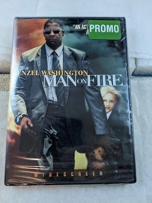 Man On Fire [DVD] Widescreen Denzel Wasington - DVD - NEW SEALED - PROMO - Image 1 of 3