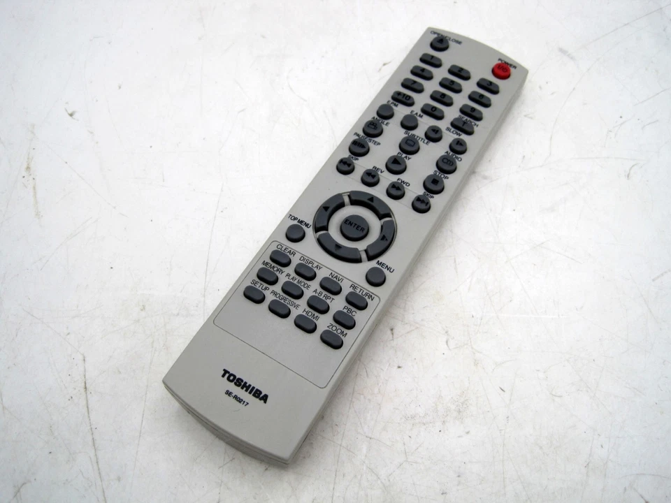 Mando a distancia Toshiba SE-R0217 para D-R5, D-R5S, D-R5SC, D-R5SU genuino OEM Foto 1 de 1