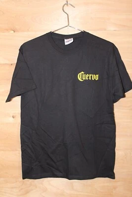 Camiseta Hanes Heavyweight Cuervo Jose Tequila Mediana Negra Nueva Sin Etiquetas Foto 1 de 4