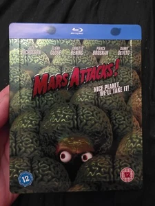 Mars Attacks Blu-Ray Steelbook Zavvi Exclusive - Picture 1 of 2