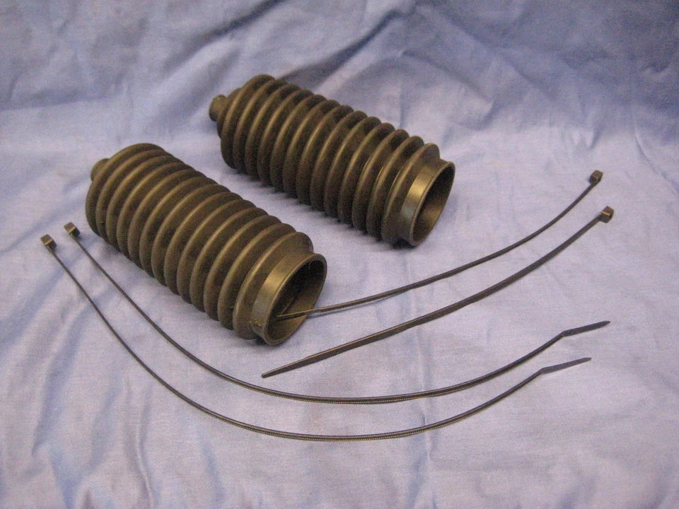 MG Pair Mgb/ MGC or V8 Steering Rack Gaiters With Metal Clips GSV 1155