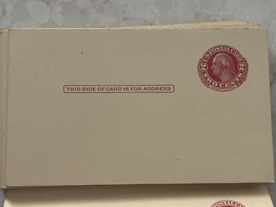 US #UY13 Postal/Reply Card, 2c Washington, Entire, PLUS MORE!!!! - Image 1 of 4