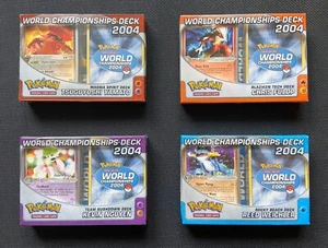 Complete set of 2004 Pokemon World Championships decks - Picture 1 of 3