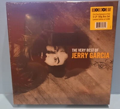 Jerry Garcia The Very Best of 5LP 180gm Set Sealed RSD 2020 Limited To Just 4000 - Image 1 of 2