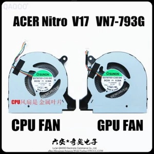 ACER Nitro V17 VN7-793G / V15 VN7-593G CPU COOLING FAN EG75070S1-C350-S9C - Picture 1 of 10