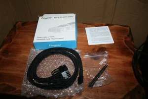 FASGEAR PCIE 5.0 GPU POWER CABLE SLEEVED 70CM|16PIN (12+4) 12VHPWR ASUS EVGA - Afbeelding 1 van 12