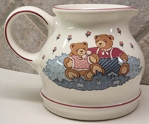 Vintage Teddybär Krug Pfalzkeramik Germany handbemalt Keramik 24 fl oz - Bild 1 von 15