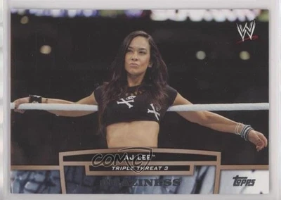 2013 Topps WWE Triple Threat Tier 3 AJ Lee #TT17-3 - Image 1 of 3