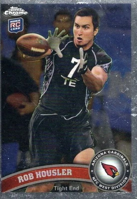 2011 TOPPS CHROME ROB HOUSLER RC #3 - Image 1 of 2