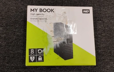 Western Digital My Book 8TB External Desktop Hard Drive - Slightly used - O4 - Image 1 of 4