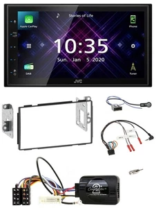 JVC DAB 2DIN Lenkrad Bluetooth USB Autoradio für Nissan Qashqai J10 07-13 - Bild 1 von 12