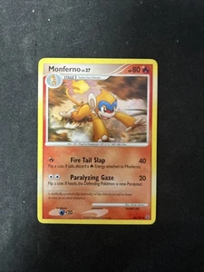 Pokemon Platinum Edition Uncommon Card - Monferno 56/127 - Picture 1 of 2