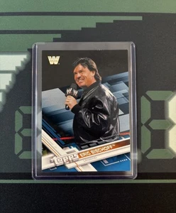 Eric Bischoff Card Numbered /99 WWE Topps 2017 - Card #94 - WCW NWO TNA - Picture 1 of 2