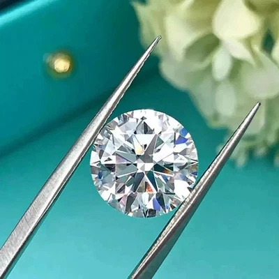 2.75 Ct Lab Grown Diamond Round Cut D Color VVS1 Loose Gem – Brilliant Sparkle - Image 1 of 4