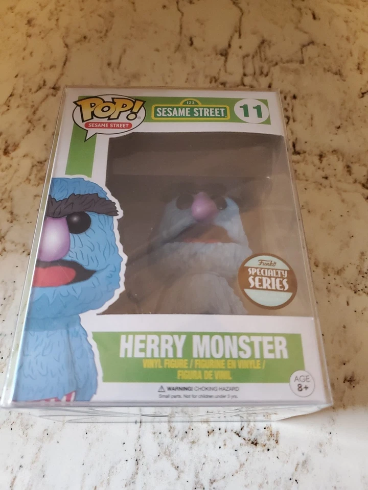 FUNKO POP  HERRY MONSTER 11   SESAME STREET  FUNKO SPECIALTY SERIES - Image 1 of 1