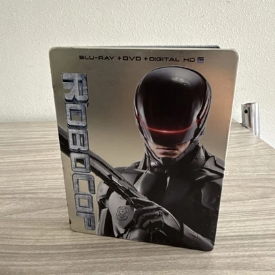 RoboCop: Best Buy Excl, 2014, Blu-ray/DVD, Metalpak/Steelbook, OOP No Digital - Image 1 of 4