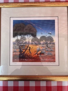Vintage YOU’VE HIT THE FLYING DOCTOR LE Print Howard William Steer Australia Art - Picture 1 of 24
