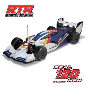 Arrma 1/7 LIMITLESS 8S AVC 4X4 RTR Brushless Street Speed, White/Blue ARA7816T2 - Picture 1 of 6