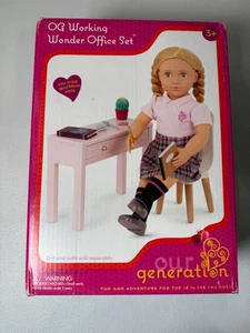 Our Generation Working Wonder Office Set for 18" Dolls ( No doll included) - Picture 1 of 4