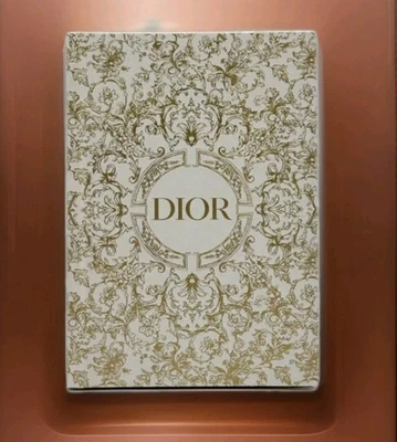 Christian Dior Gold Notebook Limited Edition 2023 Holiday New  - Image 1 of 4