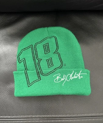 Bobby Labonte 18 NASCAR Beanie Knit Hat Skull Ski Cap Y2Kg - Image 1 of 4