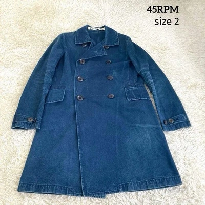 Abrigo raro 45 rpm P azul índigo desvanecimiento Foto 1 de 4