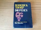 DIONYSUS By Roderick Thorp 1969 Hardcover Dust Jacket Coward-McCann