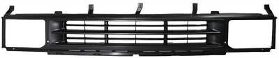 Grille Assembly for 1990-1995 Nissan Pathfinder Painted Black Shell and Insert Foto 1 de 3