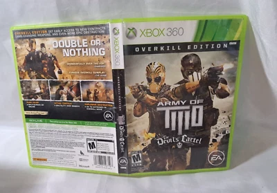 Microsoft Xbox 360 -  Army Of Two; The Devils Cartel (Overkill Edition) CIB - Image 1 of 3
