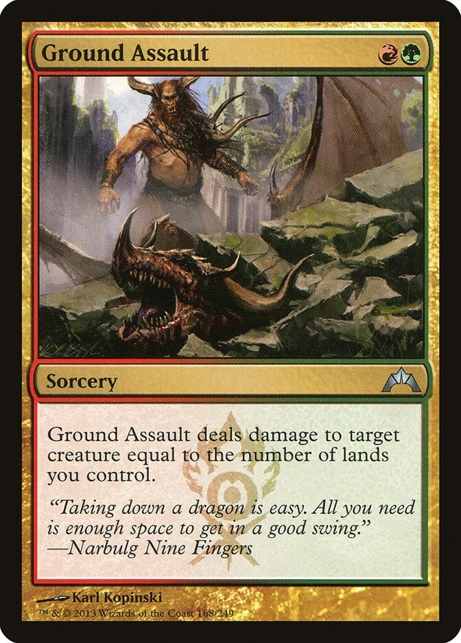 Gatecrash Ground Assault MTG Magic the Gathering NM - Image 1 of 1