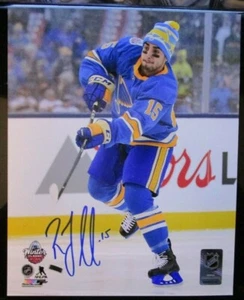 ROBBY FABBRI ST LOUIS BLUES SIGNED 2019 WINTER CLASSIC 8x10 PHOTO w/ COA - Picture 1 of 1