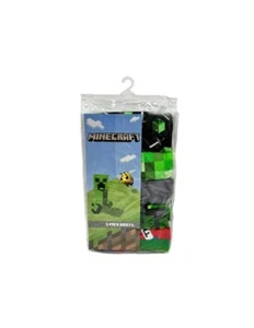Boys Underwear Minecraft Boys 5 Pack Assorted Briefs Size 4 - Picture 1 of 5