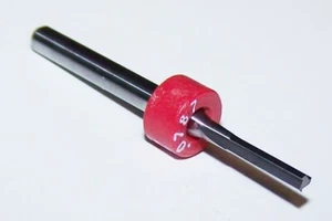 2.00mm (.0787") 3 TERMINALES DE CARBURO DE FLAUTA - 0 HÉLICE KYOCERA 1730Q0787.360 - Imagen 1 de 3