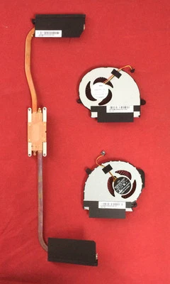 TOSHIBA SATELLITE S55T-B5233 FAN & HEATSINK A000300600 A000295290 A000295280 - Image 1 of 2