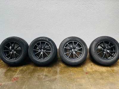 Auto M+S Reifen 235/65R17 RH Alu Felgen schwarz, 8Jx17 ET 45 / KL 108 - Bild 1 von 4