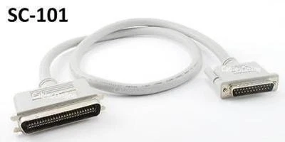 3ft DB25 25-Pin Male to CN50 50-Pin Male SCSI Cable - Image 1 of 3