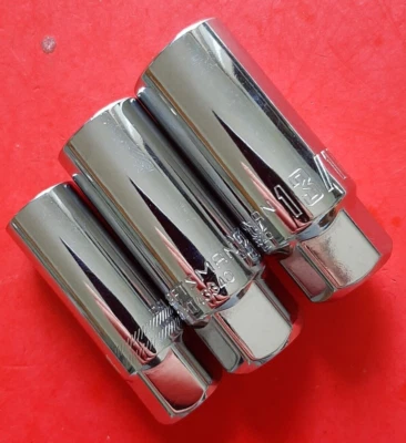 NEW CRAFTSMAN TOOLS 3 Piece 3/8" Drive Spark Plug Socket Set 5/8" 3/4" 13/16" - Image 1 of 4