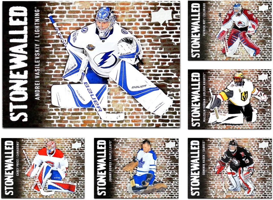 2018-19 Upper Deck STONEWALLED **** PICK YOUR CARD **** From The SET - Image 1 of 1