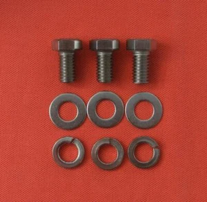 FORD FE serie 390 - 428 polea manivela acero inoxidable pernos de cabeza hexagonal - Imagen 1 de 1