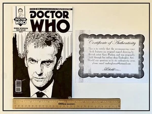 Dr Who PETER CAPALDI #1 Original Kunst Skizzen Cover - von Gary Parkin - Bild 1 von 15