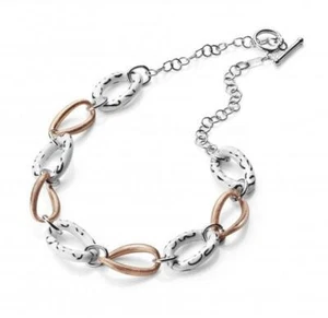 Invicta Fiorentina J0112 18K Rose GP Sterling Silver 20.5" Ceramic Necklace - Picture 1 of 3