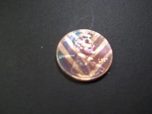 Schöner regenbogenfarbener Lincoln Cent KOSTENLOSER VERSAND (FLC47) - Bild 1 von 2