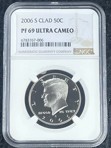 PF69 2006-S CLAD Kennedy Half Dollar NGC Brown Label - Picture 1 of 2