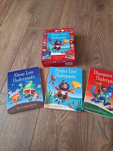 The Underpants Board Book Collection Schuber: inklusive Aliens Love Unterhosen!  - Bild 1 von 9